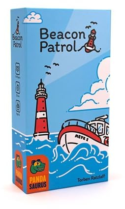 Pandasaurus Games - Beacon Patrol - Strategiespiel - Familienspiel für Kinder und Erwachsene - Kooperativ und alleine spielbar - Englisch