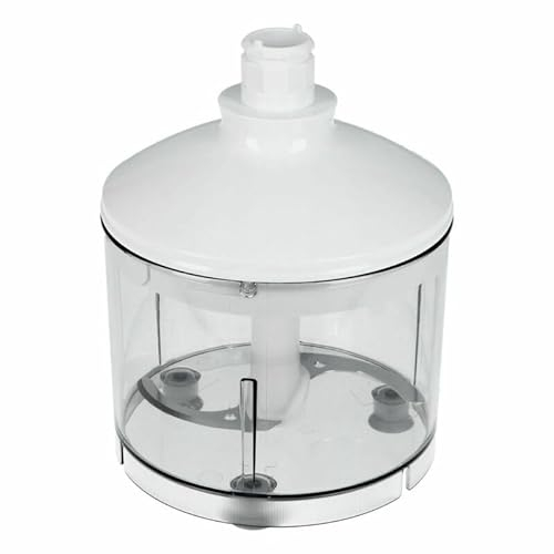 LUTH Premium Profi Parts Luth Premium Professional Parts Hachoir Universel Compatible avec Bosch 00651139 Ensemble Couteau à Engrenages à Tasse Blanche pour mixeur Plongeant