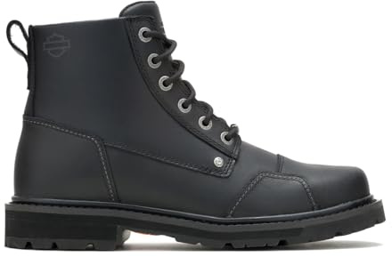 Harley-Davidson Men's Ironblock 5.5-Inch Motorcycle Boots, D93869 (Black, 12)
