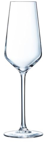 Chef&Sommelier - Collection Distinction - 6 Flûtes à Champagne 23 cl - Fabriquées en France - Emballage renforcé