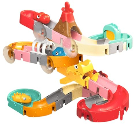 Jouet de Bain pour bébé avec balles de Plage - 25 x 10 x 21 cm - Jouet de Bain Flottant en ABS pour bébés et Tout-Petits | Set interactif Water- Amusant dans Les Jouets pour bébés - Divertissement
