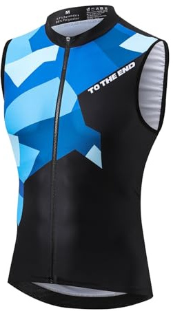 UGLY FROG Maglia Ciclismo Uomo Mglia MTB Senza Maniche Ciclisti Traspirante Asciugatura Rapida