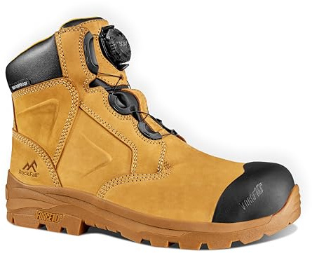 Rock Fall RF610 Honeystone Waterproof Boa Safety Boot Size 7