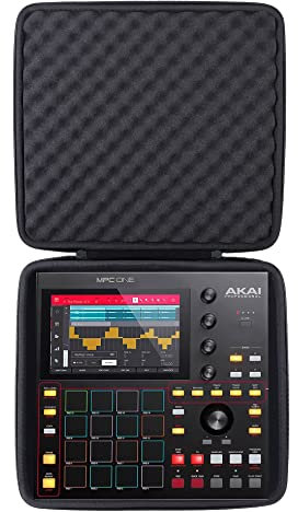 co2CREA Hart Reiseschutzhülle case Tasche für AKAI Professional MPC One/MPC One+ Standalone Drum Machine,Nur Tasche
