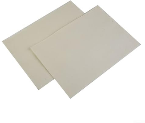 Jotekonoby 21 x 29 cm alta temperatura 3 mm fibra ceramica guarnizione carta fai da te ignifugo foglio isolante per stufe a pellet, stufe a legna, forni, caldaie, in fibra di ceramica (A)