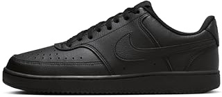 Nike Herren Court Vision Low Next Nature Sneaker, Schwarz, 47.5 EU