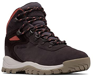 Columbia NEWTON RIDGE PLUS WATERPROOF AMPED Chaussures Montantes De Randonnée Et Trekking imperméables Femme, Marron (Timber x Cinder), 39.5 EU