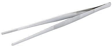 PRETYZOOM Stainless Steel Food Clip Small Food Tweezers for Cooking for BBQ Accessories and Barbecue Utensils