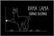 OM3® lustige Fußmatte mit Spruch - Rama Lama Ding Dong Alpaka II - für Innen - rutschfest & waschbar - 60x40cm -