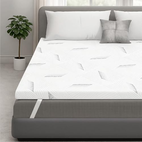 Matratzen Topper 140x200 7,5cm 2 Härtegrade H3&H4 Gel-Memory-Foam