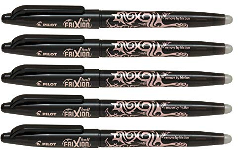 PILOT Frixion Ball 1.0 Set of 5 Black