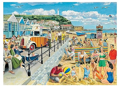 Relish - Dementia Jigsaw Puzzle for Adults, 35 Piece Seaside Nostalgia Puzzle - Activities & Gifts for Elderly People with Alzheimer's