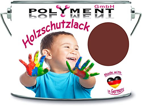 Lasure de protection pour bois - 5 litres - Résistant aux intempéries - Protection longue durée - Protection contre les intempéries - Couleur de protection du bois (RAL 3009)