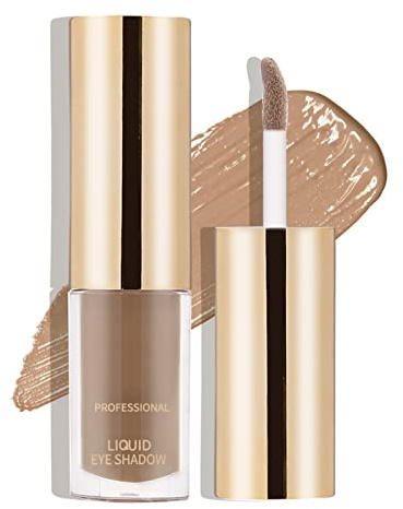 Boobeen Flüssigermatte Augenfarbe - Langlebig und Wasserfestes Vliesig Mattes Lackrotund