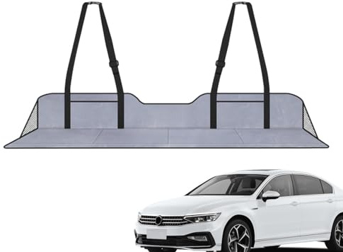 Paodduk Matelas de Voiture Non Gonflable, lit d'extension de siège arrière de Voiture, Matelas Portable, lit de Voiture Pliant, Matelas de Couchage pour siège arrière de Voiture