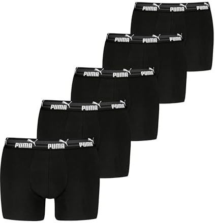 Puma Men Bold Logo Boxer Hombre (Pack de 5)