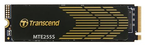 Transcend SSD M.2 2280 con dissipatore da 1 TB, fino a 7.400 MB/s per PS5, desktop, laptop, PCIe 4.0 NVMe Gen4x4, memoria 3D TLC NAND, ideale per gaming e uso professionale