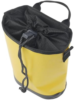 rockible Borsa Porta Corda Da Arrampicata, Custodia in Tessuto a Pvc 500d Con Coulisse Impermeabile, 5L Sacche Grande Capacità per Arrampicata Su Roccia All'aperto, Alpinismo