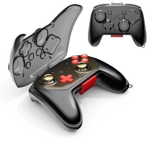 GeekShare Protective Case for Switch 2 Pro Controller, Travel Storage Case, Hard Shell 1:1 Fit Portable Carrying Case, Shock-Proof, Anti-Scratch Accessory Cover.