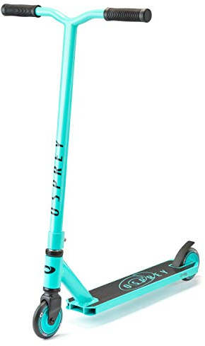 Osprey Stunt Scooter | for Kids Adults Boys Girls, Advanced Kick T-Bar Scooter with ABEC 5 Bearings, HIC Headset and Ergonomic Handlebars, RT-1440, Multiple Colours, Teal