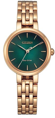 Citizen Damen Analog Japanisches Quarzwerk Uhr mit Edelstahl Armband EM0993-82Z