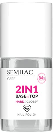 Semilac Base Und Top Coat 2in1 Für Klassische Hard & Glossy Nagellacke 7 Ml