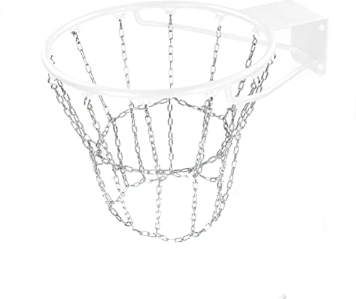 Basketballnetz Netz für Basketballkorb Verzinkte Stahlkette 12 Punkte