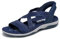 Skechers Damen Reggae Slim-Summer Sparkle Sandalen, Marineblau, 42 EU