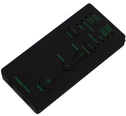 CHICAMPERA Portable Sound Mini Voice Changer Usb Sound Card Voice Effects for Mobile Live Streaming