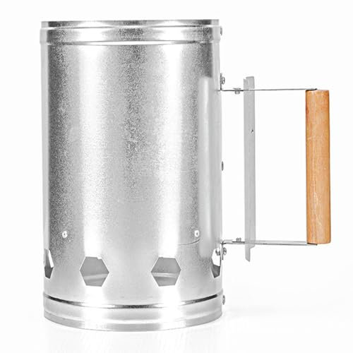 Generico Barbacoa Carbon Barrel Encendedor para Carbón de Exterior con Diseño Innovador y Óptimo para Grigliate Camping Encendido