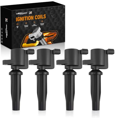 maXpeedingrods Bobine d'allumage pour Focus MK2 C-Max Galaxy WA6 Mondeo MK4 Transit S-Max Maverick pour Mazda 3 BK Tribute C30 S40 S80 V50 V70 III