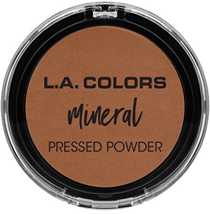 L.A. COLORS Mineral Pressed Powder, Toffee CMP382