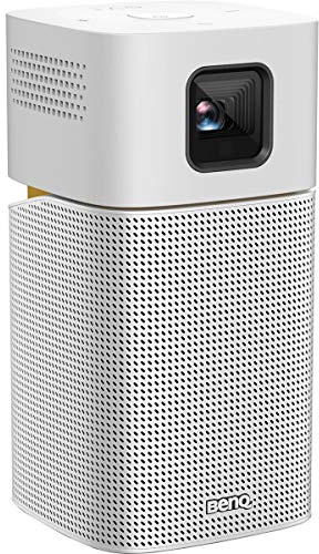 BenQ GV1 Portable Projector with Google Cast & AirPlay, Bluetooth Speaker, Wi-Fi (or Wireless Display), USB-C