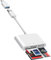 Fubiaofei SD Card Reader, 5 in 1 USB USB-C Dual Connector to SD/TF/CF/Micro SD/XD/MS Multi Memory Card Reader OTG Adapter -Compatible with Windows/Mac/Linux/Android, Plug & Play