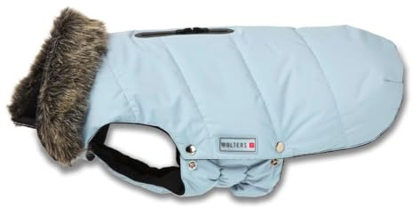 Wolters Cat & Dog Wolters Parka mit Fellkragen, Größe:46 cm, Farbe:light blue