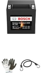 Compatible con P Iaggio MP3 RL Touring (M59101) 400 2011 a 2011 Batería DIY YTX16-BS FA1240 de gel/SLA cargada lista para usar baterías AGM activas 14 Ah Amperios 12 V 150 x 87 x 161 mm