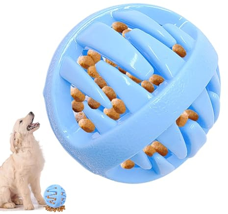 Genérico Interactivo para Perros,Bola Dispensadora De Comida para Mascotas - De Enriquecimiento Mental para Cachorros Juego Interior Y Exterior Estimulación Cerebral Y Prevención De Aburrimient