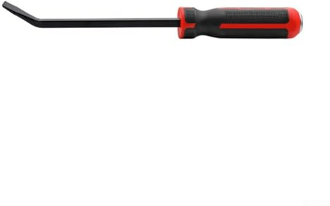 Besttoolifes Heavy Duty Pry Bar Set, 4-Piece Angled Tip Crowbar with Thicker Strike Cap Handle for Hammering, Chrome Vanadium Steel Wrecking for Bars 8/12/18/24 Inch(12inch)