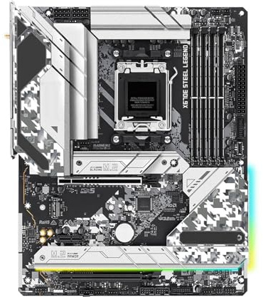 motherboard Fit For ASRock X670E Steel Legend ATX AMD X670 Socket AM5 DDR5 SATA3 M.2 HDMI DP WIFI for serie Ryzen 7000/8000/9000
