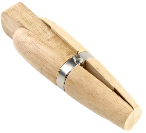 Wooden Ring Clamp with Wing Screw Holder Wooden Ring Clamp Wedge Jewelers Hand Tool