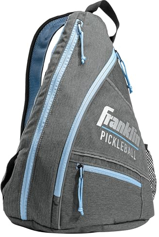 Franklin Sports Pickleball Sling Bag Backpack - Holds Paddles, Balls & Accessories - Official US Open Bag
