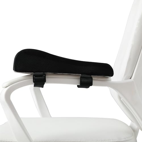 Armlehne Kissen Ergonomische, Armlehnenkissen Stuhl, Kissen Armlehne Ellbogen Kissen Stuhl Kissen für Druckentlastung, Bürostuhl Armlehnen mit Memory Foam (Ergonomische 25x8x6 cm)