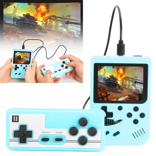 RuiDay Handheld Spielkonsole,Retro Konsole Spielekonsole,Handheld Game Console mit 500 Klassische FC Spiele,3 Zoll Videospielkonsole Retro Games Console,Geschenk für Kinder