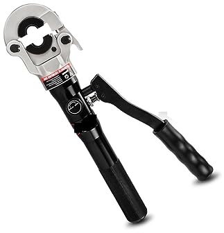 Tubo idraulico Pex Tubo in alluminio Tubo idraulico Tubo in plastica Tubo Riscaldamento a pavimento Strumento di crimpatura a presse Applicazione precisa(VAU15 20 25mm)