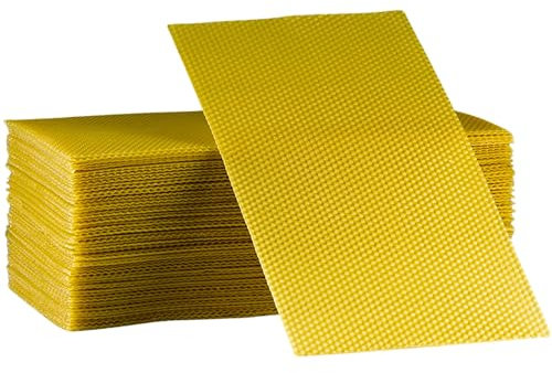 BIENEN SCHMIDT 2,5kg Mittelwände Deutsch Normalmaß halb 350 x 100 mm Mittelwand ca. 70 STK.