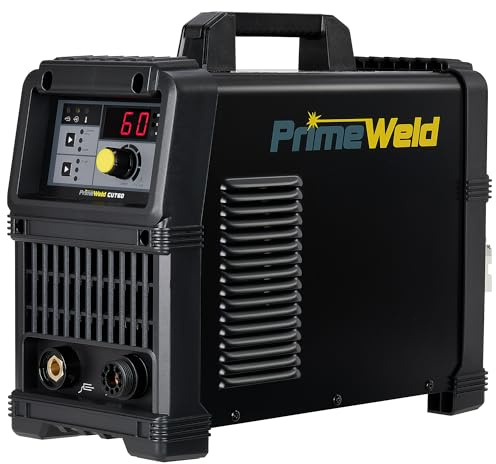 PRIMEWELD CUT60 60Amp Non-Touch Pilot Arc PT60 Torch Plasma Cutter 110V/220V Dual Voltage 3 Year Warranty