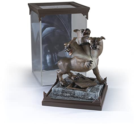 The Noble Collection - Magical Creatures Fluffy - Hand-Painted Magical Creature #13 - Officially Licensed 7in (18.5cm) Harry Potter Toys Collectable Figures - For Kids & Adults