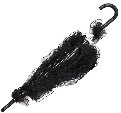 VALICLUD 2stücke Lace Regenschirm Für Hochzeiten Eleganter Brautschirm Mit Spitze Für Fotografie Bühnenaufführungen Und Besondere Anlässe Leicht Und Tragbar