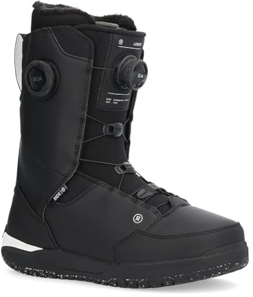 Ride Lasso Men's Snowboard Boots, Black, 10.5