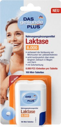 DAS gesunde PLUS Laktase 6.000, 100 St Nahrungsergänzungsmittel